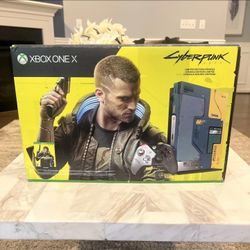 Cyberpunk Xbox One X
