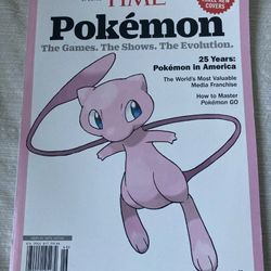 TIME MAGAZINE SPECIAL EDITION POKEMON 25 YEAS