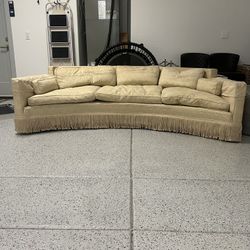 Custom Vintage Baker Sofa 