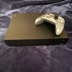 Xbox One X and Controller