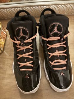 Jordan 6 Rings Black Pink Sneakers