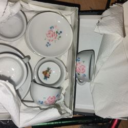 Child's Porcelain Tea Set 