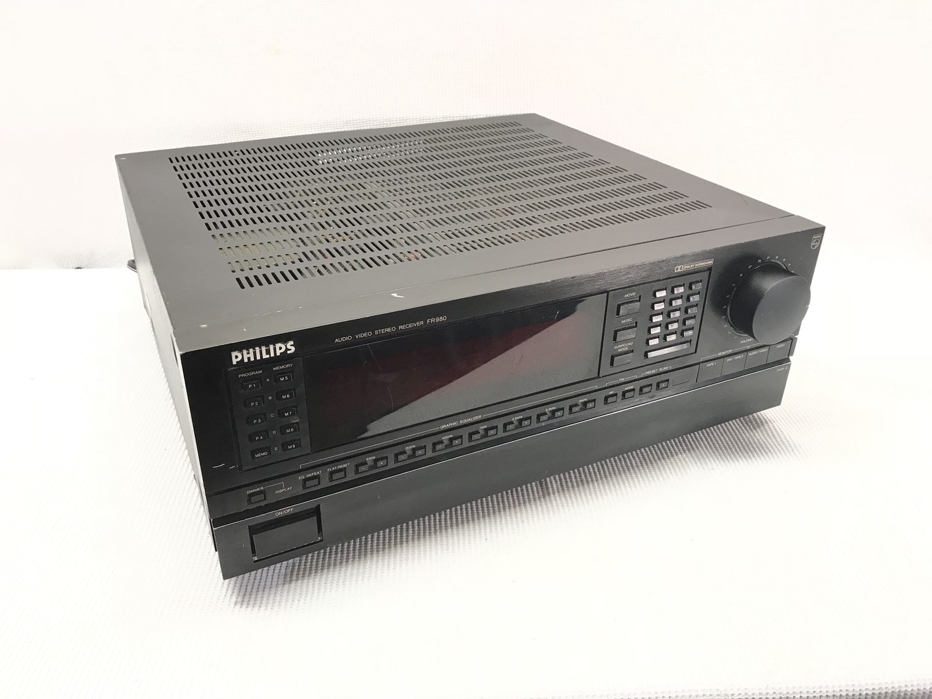 Philips Audio Video Stereo Receiver (FR980) *Works With Issues*