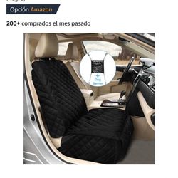 Dog hair car seat cover