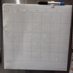 Magnetic Monthly Whiteboard Calendar