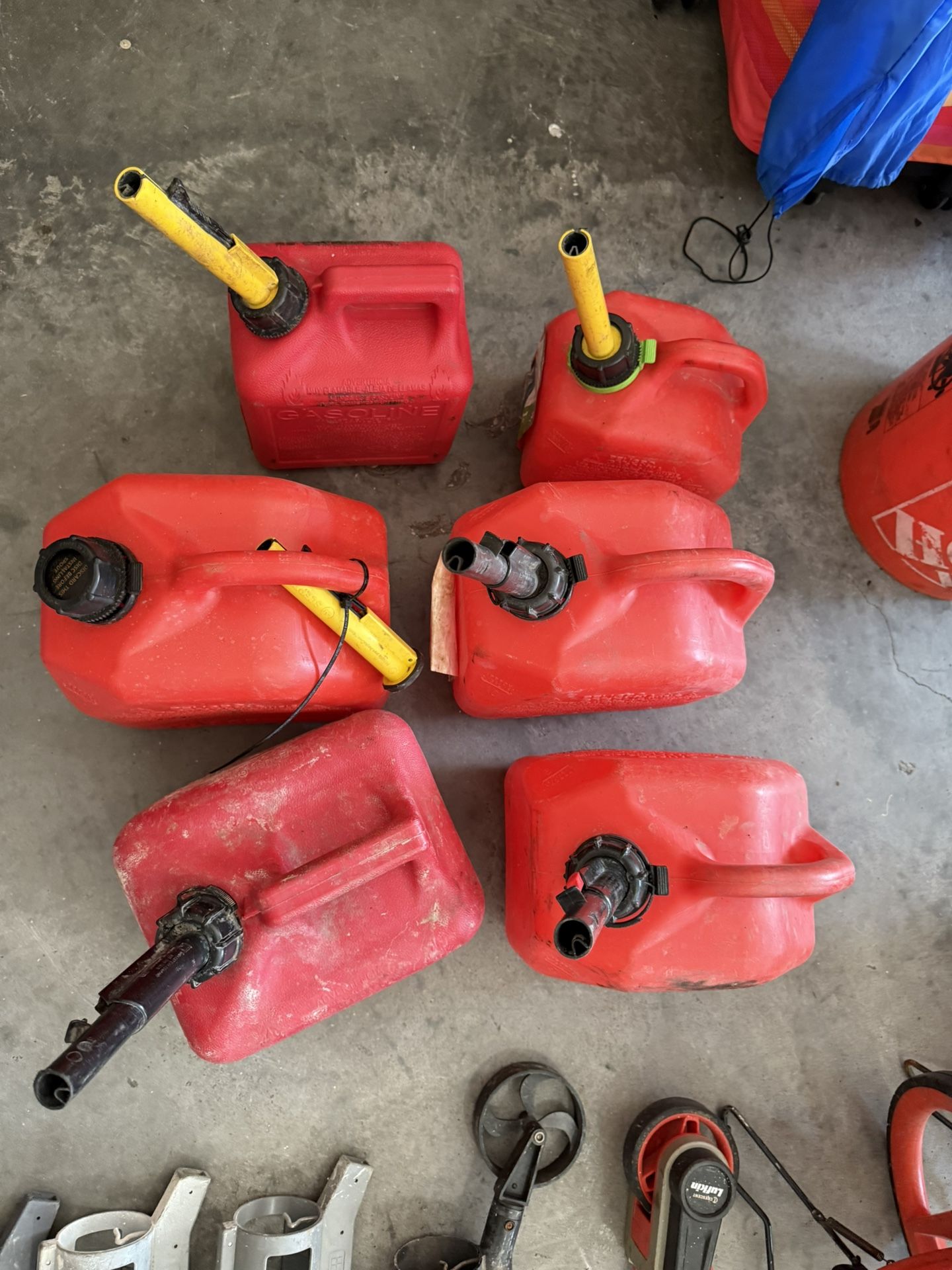 Gasoline Quick-Flow Gas Can - 2 Gallon
