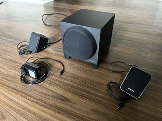 Speakers and Subwoofer