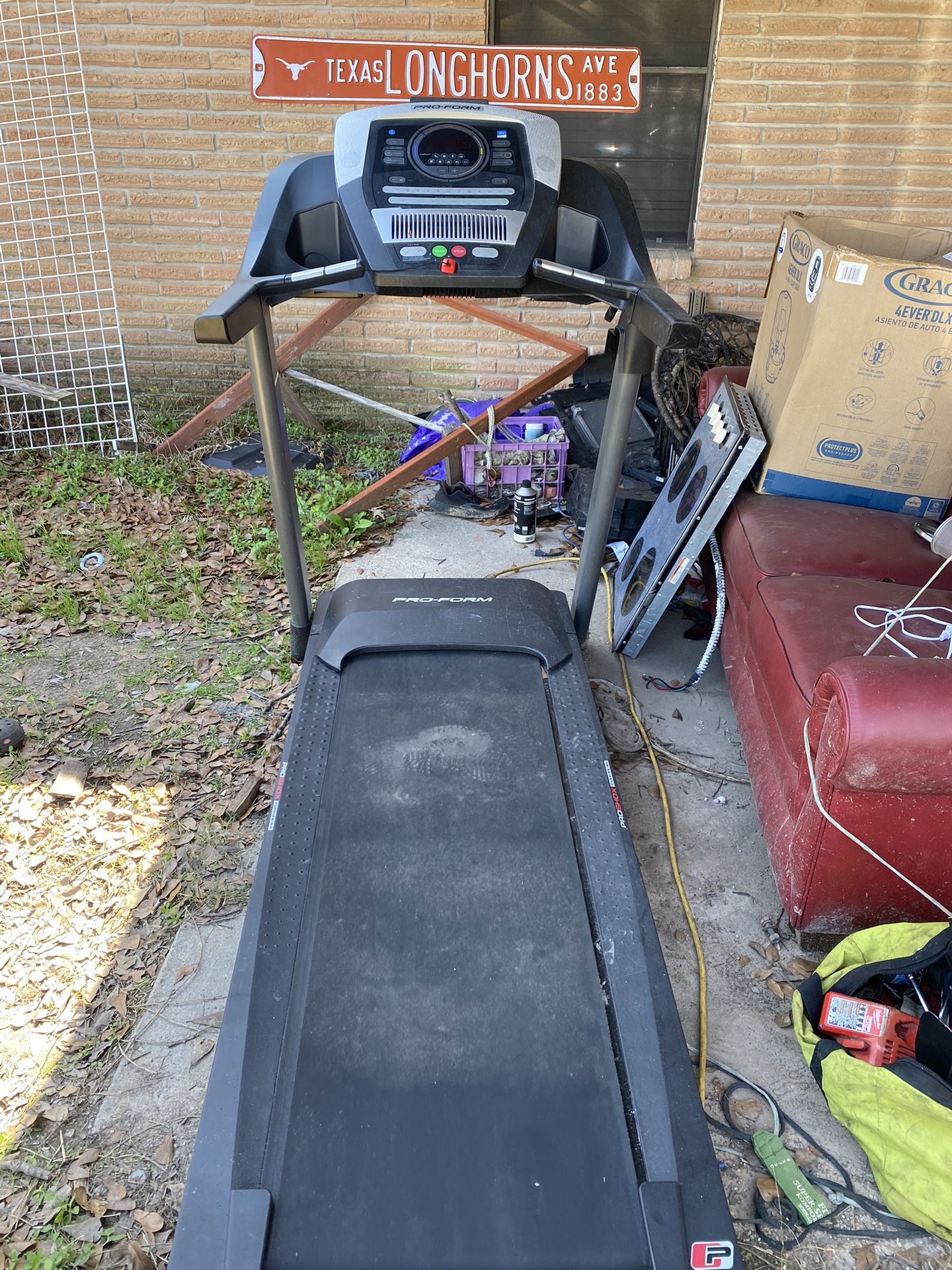 Pro-Form Treadmill I Took Pic. Of The Tag So You Can Look It Up