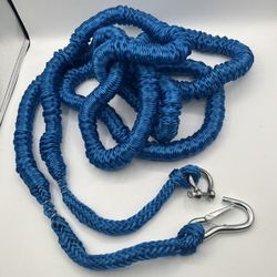 Boat Bungee Anchor Lines, Bungee Rope, Stretches 14' to 50', 2500lbs 