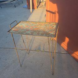 Vintage Tray/Side table
