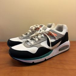 Nike White Black Teal Women's Air Max Correlate Sneakers