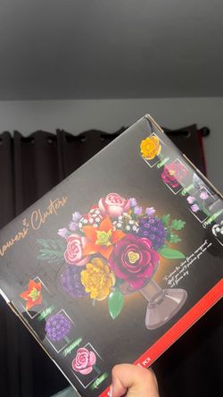 Flower boquet building set