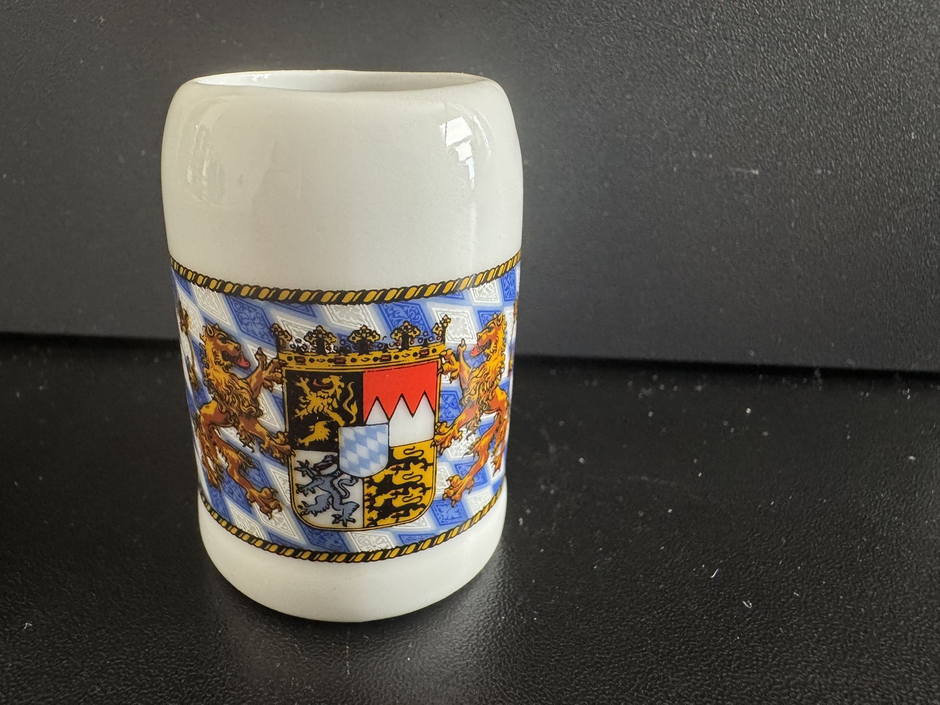 Vintage 70’s Mini German Beer Stein Porcelain Mug