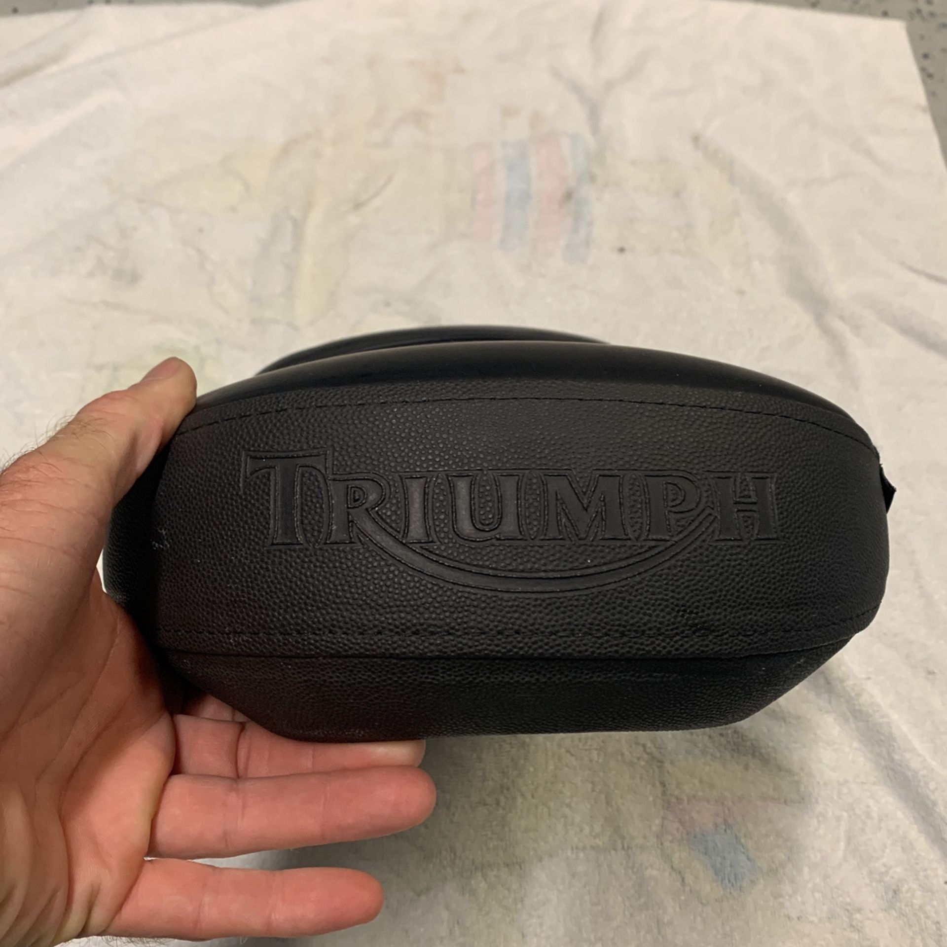Triumph OEM passenger backseat
