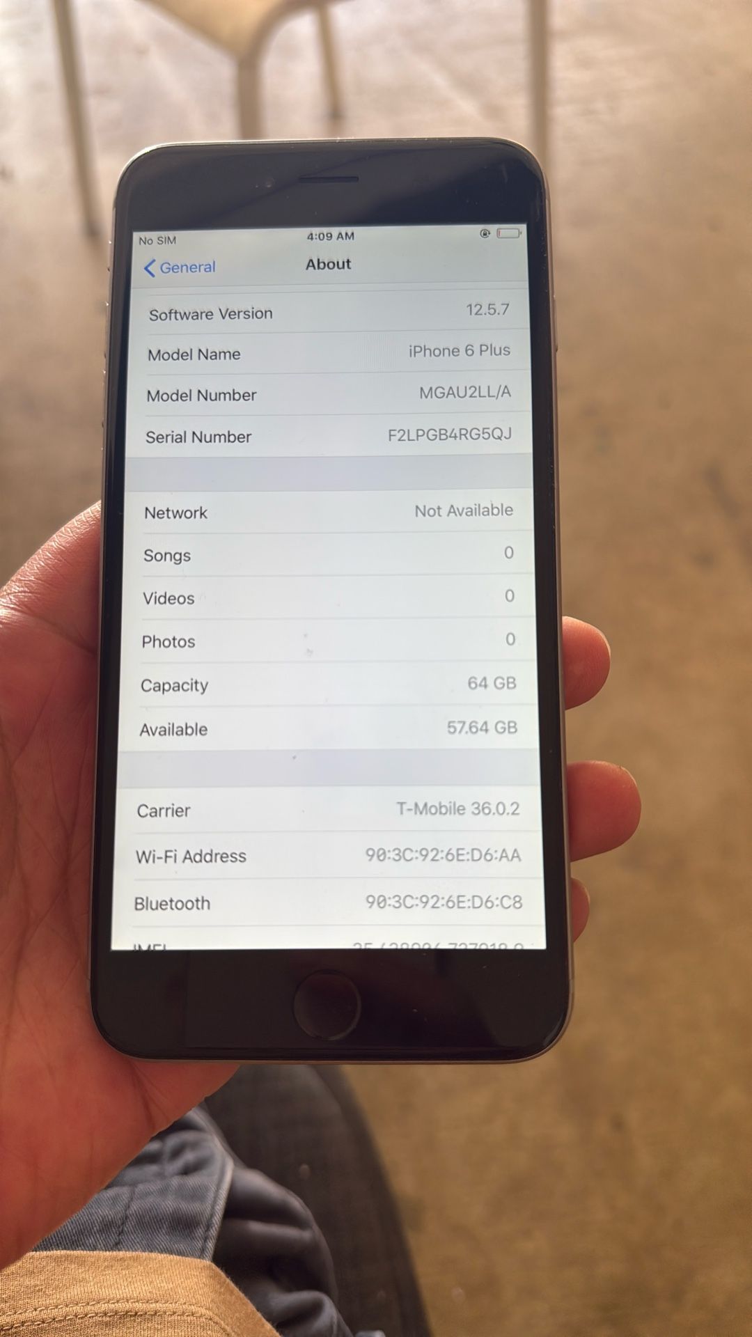 Apple iPhone 6 Plus 64g Unlocked