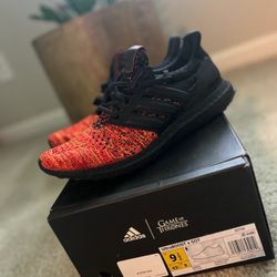 Game of Thrones (House Targaryen)- Adidas UltraBoost 4.0. Mens 9.5 New/Never Worn - 250$