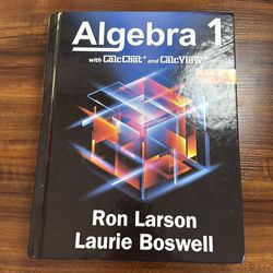 Algebra 1 textbook
