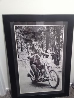 Peter Fonda poster  (eazy rider )