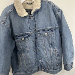 Gap Tween Size 10 Denim Warm Jacket