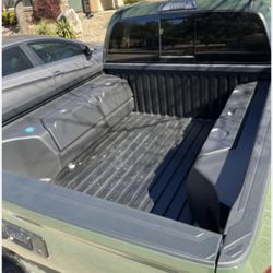 Toyota Tacoma OEM bed storage boxes for Gen 3 Tacomas (2016-2023), Locks with 2 keys.