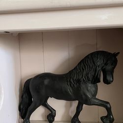 Gorgeous Rare Nylint Friesian Horse Model “Untamed Soirit”