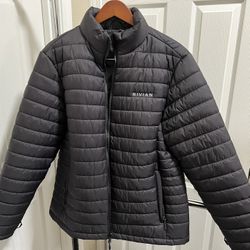 Rivian Men’s Puffer Jacket Black 