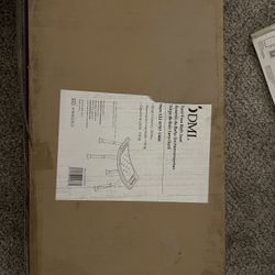 DMI Shower Chair Bath Seat for Tub or Shower Bench for Inside Shower, Made of Non Slip Aluminum with Plastic Seat, No Tools Needed, Adjustable Height,