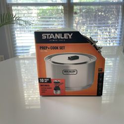 Stanley Camping 10 Piece Set 18/8 Stainless Steel 