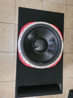 Brand New box with 15 inch Orion subwoofer of 2500 watts rms