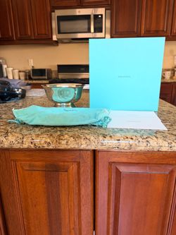 Tiffany & Co Handcrafted Pewter Bowl Award CNA