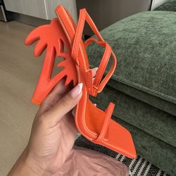 Brand New palm Tree Heels 