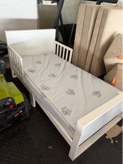 Kids IKEA Bed Frame and Mattress - Very Lightly Used