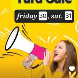 BIG YARD SALE