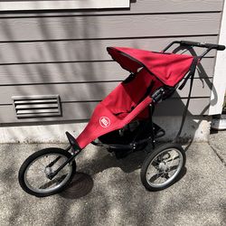 Bell jogger stroller red handle brakes