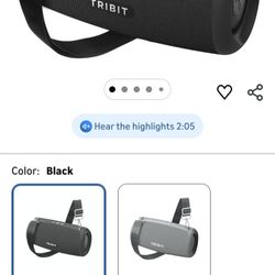 Tribit stormbox Bluetooth Speaker 