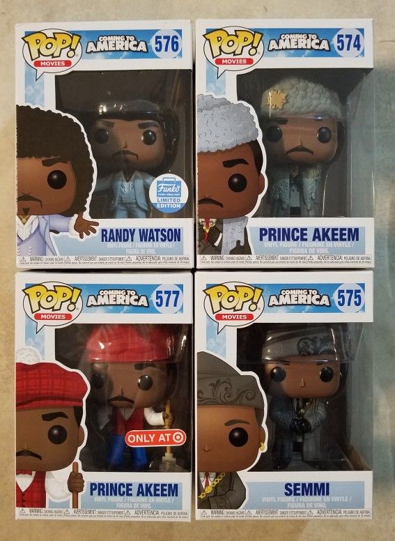 Coming To America Pop Lot
