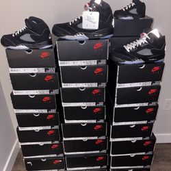 Nike Air Jordan 5 Black Mettalic 2025