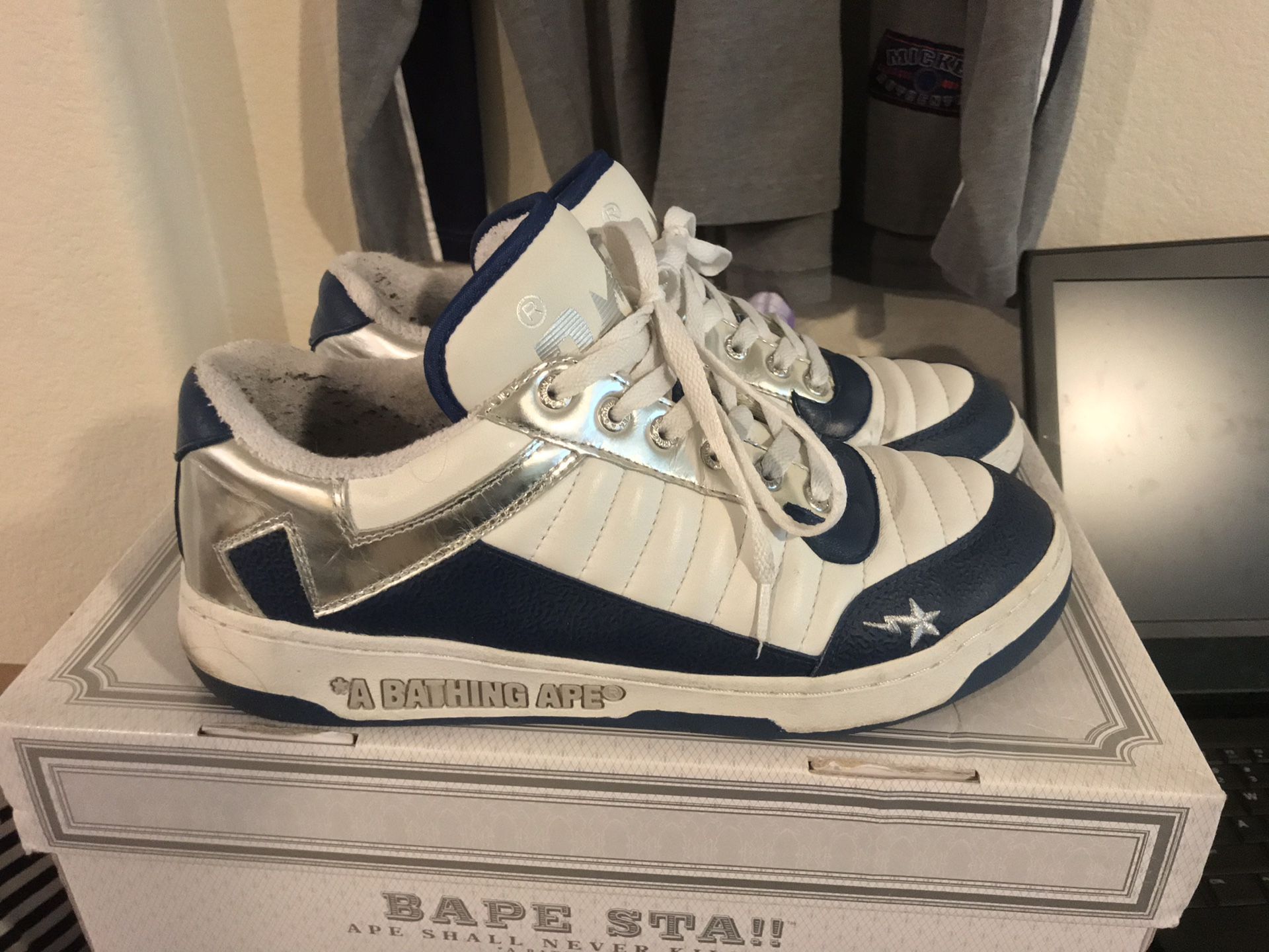 Bapesta Bape shoes a bathing ape sneakers for Sale in Scottsdale