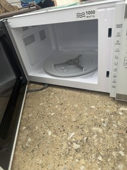 White Microwave