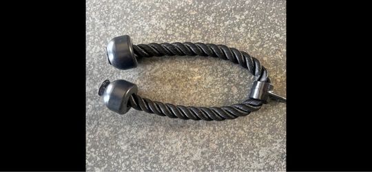 Tricep rope pull down