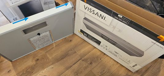 Vissani
Arno 30 in. 240 CFM Convertible Under Cabinet Range Hood in Stainless Steel with Lighting and Charcoal Filter