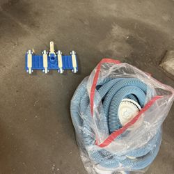 Pool Vacuum Hose And Attachment 