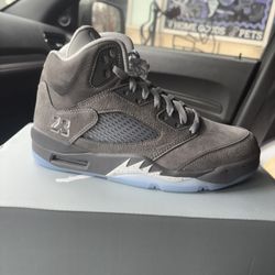 Air Jordan Wolf Grey 5s