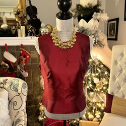 ECCOCI Two piece Scarlet blouse With Jacket 