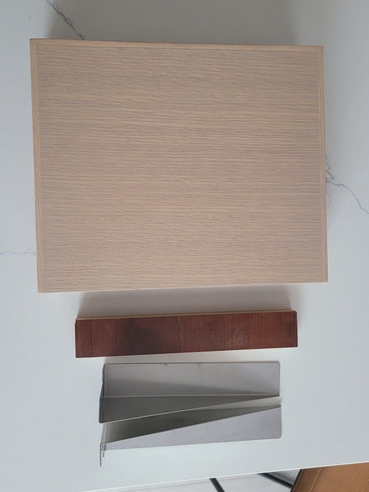 White Oak Floating Shelf