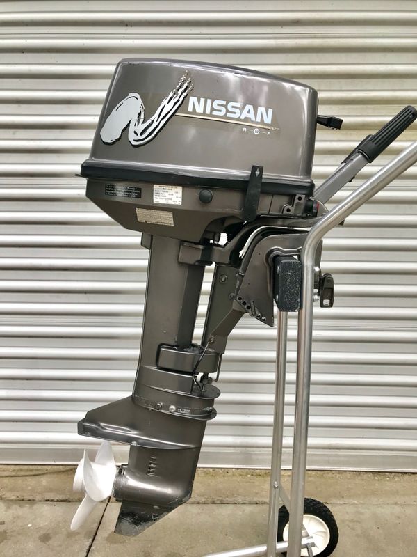 2000 Nissan 9.8hp 2 Stroke outboard boat motor for Sale in Naples, FL - OfferUp