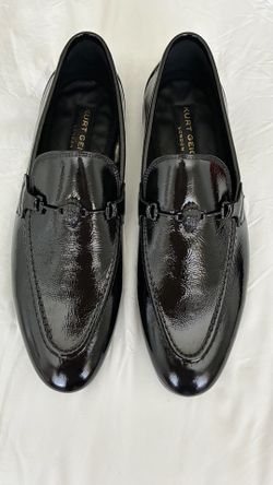 Designer Black Kurt Geiger Men’s Black Alistair Loafer Size 10.5
