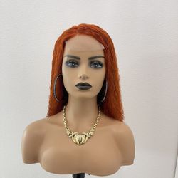 18” 4x4 Transparent Lace, Custom Colored, Human Hair, Closure wig, With Extra Ba