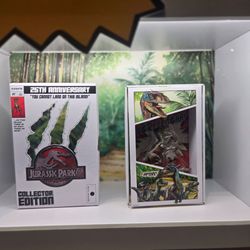 2026 SDCC Mattel 25th Anniversary Jurassic Park Collector's Edition Velociraptor
