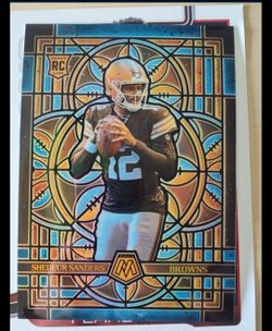 Shedeur Sanders Stained Glass Oversized